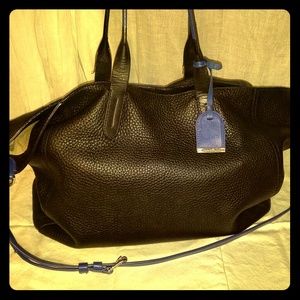 Cole Haan Genuine Leather Vintage Tote